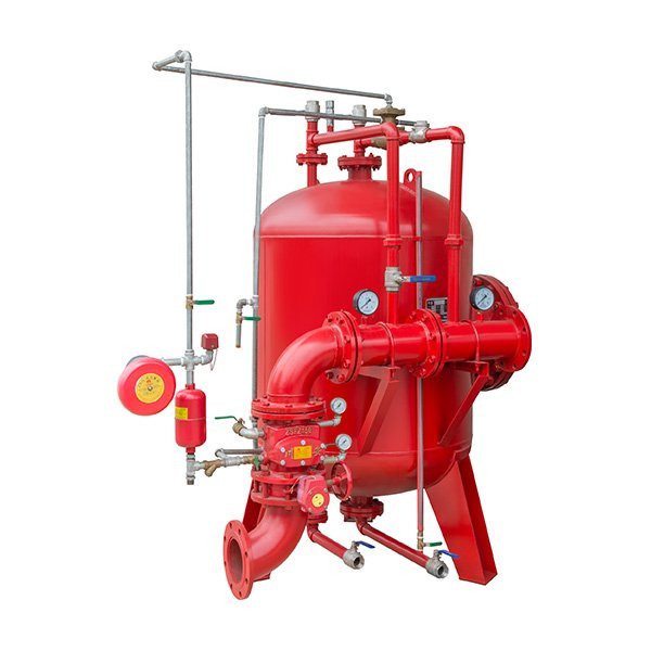 閉式泡沫-水噴淋裝置